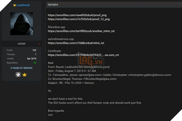 Hacker tấn công EA Sports, ăn cắp mã nguồn cho FIFA 21, Battlefield và hơn thế nữa 4
