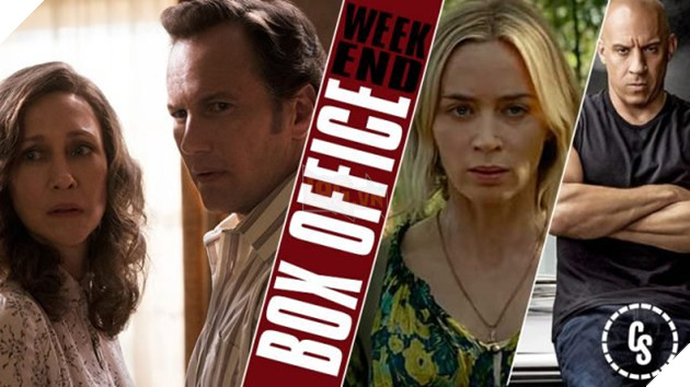 A Quiet Place Part II lại vượt mặt The Conjuring thống lĩnh phòng vé 