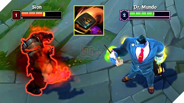 LMHT: Xuất hiện tương tác thú vị giữ Dr.Mundo và nội tại của Sion khi tặng đối phương Dịch Chuyển miễn phí 2