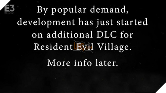 Capcom thông báo rằng Resident Evil Village sẽ có một bản DLC mới 3