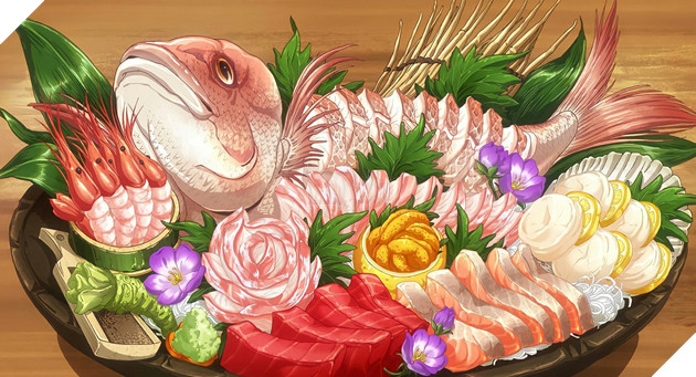 Quy tắc số 5 và loạt ảnh đồ ăn trong anime khiến bạn không khỏi thèm thuồng P1  11