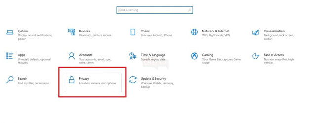 Hướng dẫn: Cách ngăn ứng dụng Windows 10 truy cập tin nhắn của bạn 3