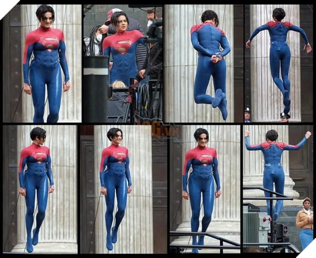 The Flash: Loạt ảnh hậu trường bị rò rỉ tiết lộ Supergirl là con gái của Superman? 2