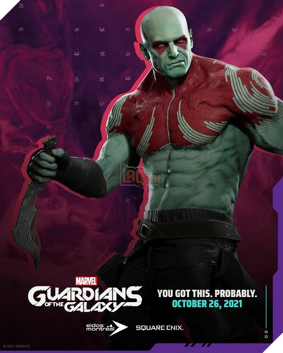 Marvel's Guardians of the Galaxy ra mắt loạt Poster dàn nhân vật chính 3