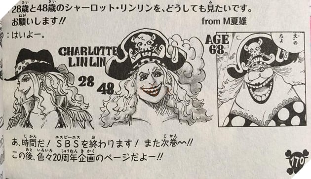 one piece big mom trẻ