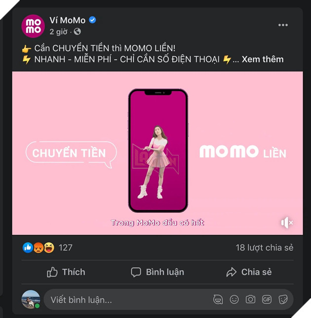 Cộng đồng dậy sóng khi Ví MoMo mời Ngọc Trinh làm ca sĩ cho quảng cáo mới nhất 4