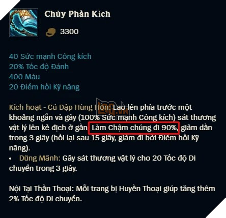 LMHT: Cứ ngỡ bị nerf nhưng Chùy Phản Kích lại trở nên quá mạnh tại phiên bản 11.13 3