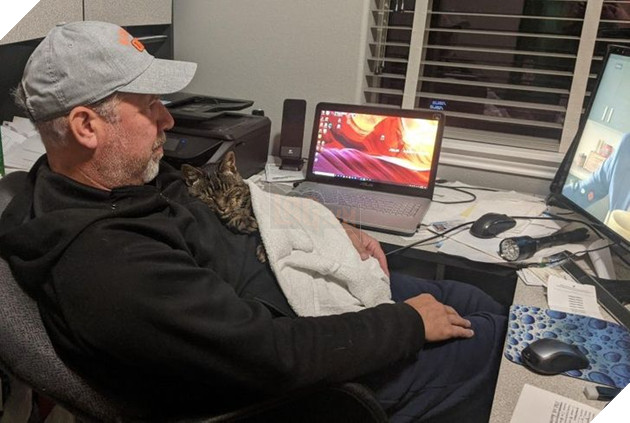 20 người đàn ông miệng lúc nào cũng nói cấm không nuôi chó mèo nhưng lại là người yêu thương chúng nhất gia đình 5