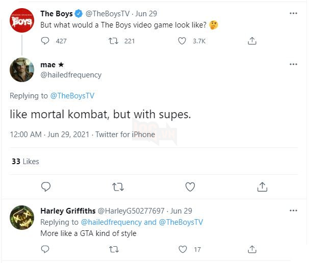 Loạt phim truyền hình The Boys có khả năng sẽ chuyển thể thành game 4