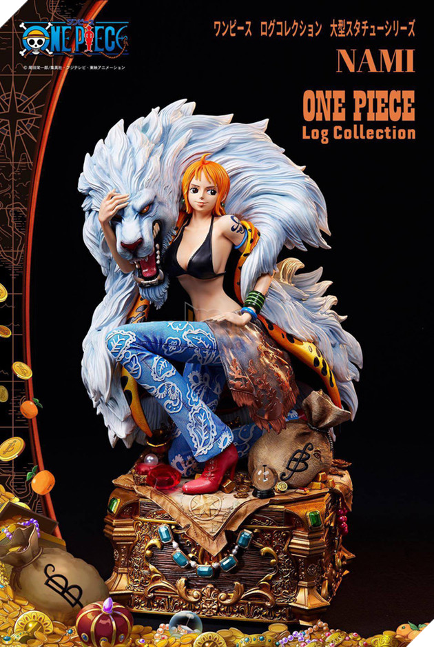 Người hâm mộ xuýt xoa với figure Nami khổng lồ nhân dịp sinh nhật của Hoa tiêu băng Mũ Rơm 2