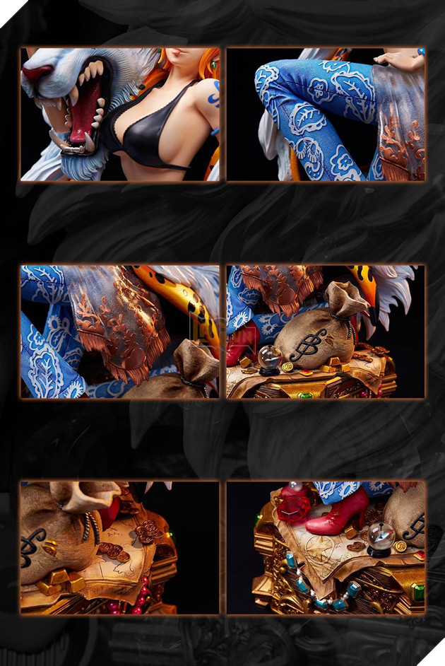 Người hâm mộ xuýt xoa với figure Nami khổng lồ nhân dịp sinh nhật của Hoa tiêu băng Mũ Rơm 3