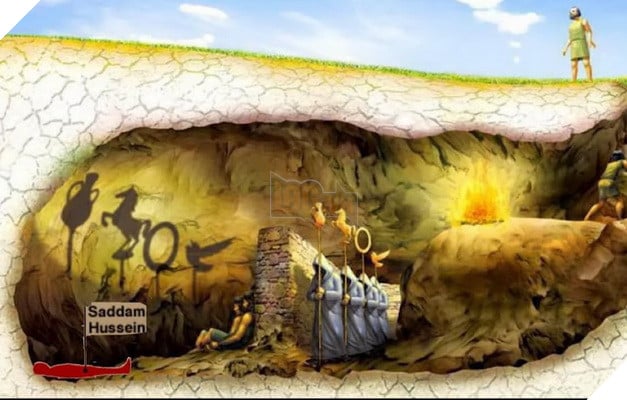 Meme Saddam Hussein là gì và hình người màu đỏ có ý nghĩa gì mà đang quá nổi trong cộng đồng mạng 7