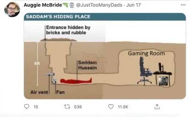 Meme Saddam Hussein là gì và hình người màu đỏ có ý nghĩa gì mà đang quá nổi trong cộng đồng mạng 10