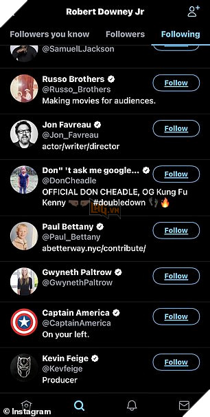 Robert Downey Jr. bất ngờ hủy theo dõi hết các diễn viên Marvel trên Instagram, dân tình đồn đoán sôi nổi 2