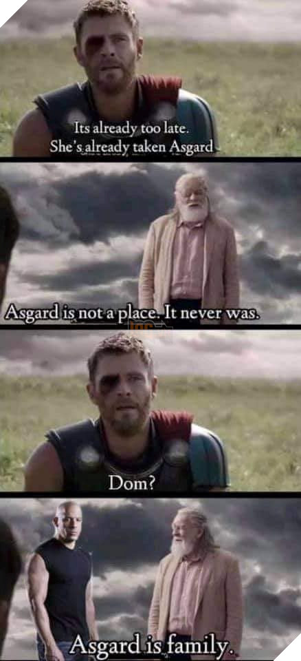 Tổng hợp ảnh meme hài hước của Dom và gia đình trong phần phim Fast & Furious 9 12