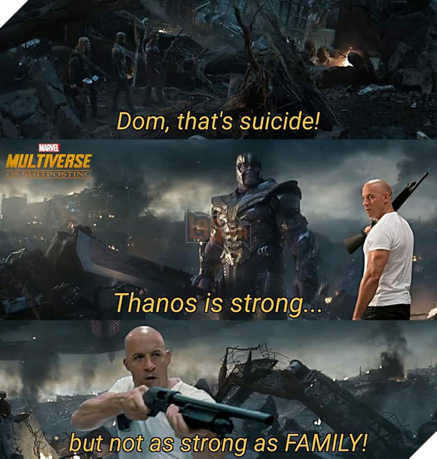 Tổng hợp ảnh meme hài hước của Dom và gia đình trong phần phim Fast & Furious 9 17