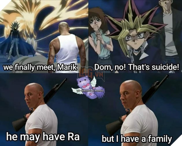 Tổng hợp ảnh meme hài hước của Dom và gia đình trong phần phim Fast & Furious 9 3