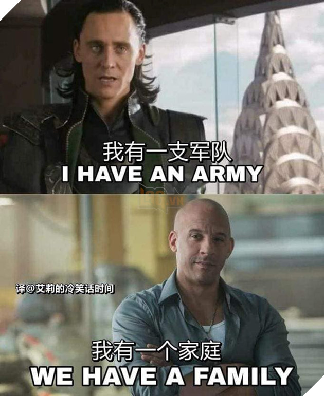 Tổng hợp ảnh meme hài hước của Dom và gia đình trong phần phim Fast & Furious 9 8