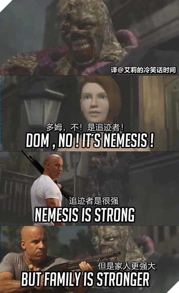 Tổng hợp ảnh meme hài hước của Dom và gia đình trong phần phim Fast & Furious 9 9