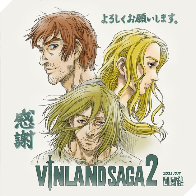 Anime TOP đầu thế giới Vinland Saga công bố season 2!