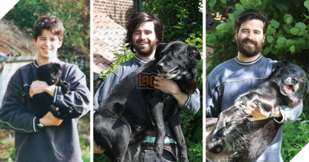 15 hình cho thấy tình yêu thương ngày một bền vững theo thời gian giữa con sen và các bé chó mèo khiến bạn thấy ấm lòng 15