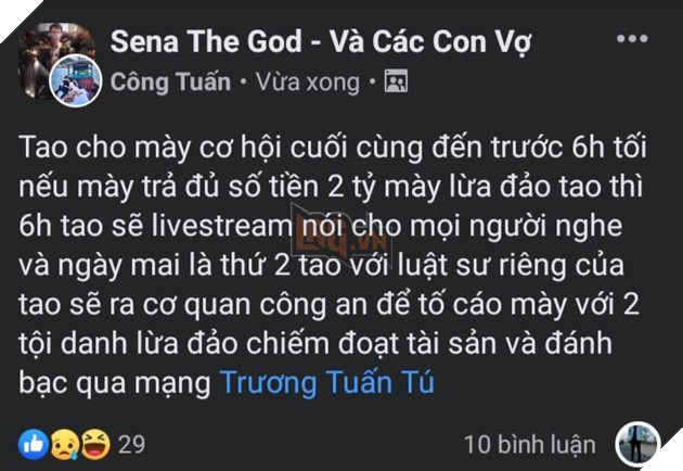 Sena lại bị tố nợ 2 tỷ, nếu không trả đủ sẽ phải vào tù 2
