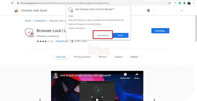Cách khóa Edge hoặc Chrome bằng mật khẩu trên máy tính Windows 10 3
