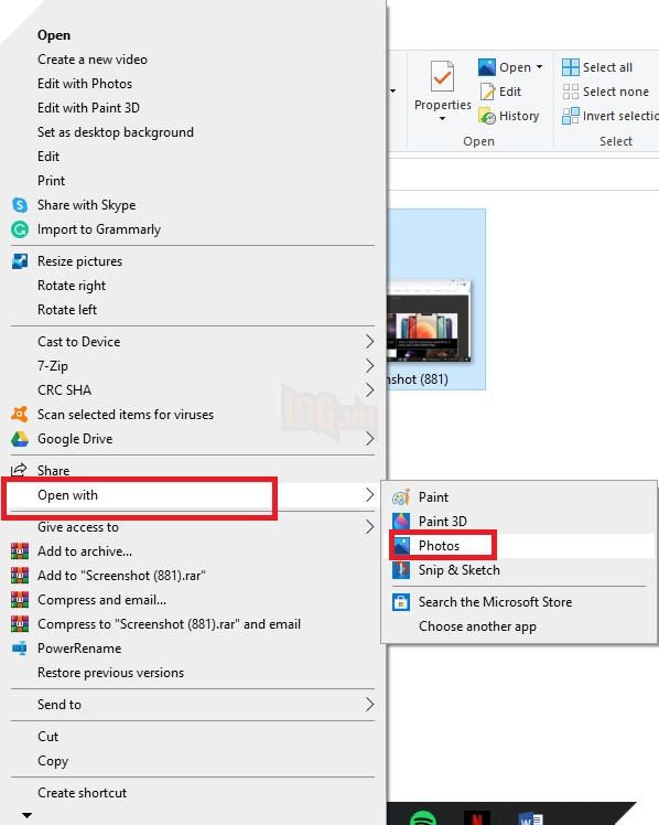 Cách lưu ảnh chụp màn hình dưới dạng PDF trên máy tính Windows 10 2