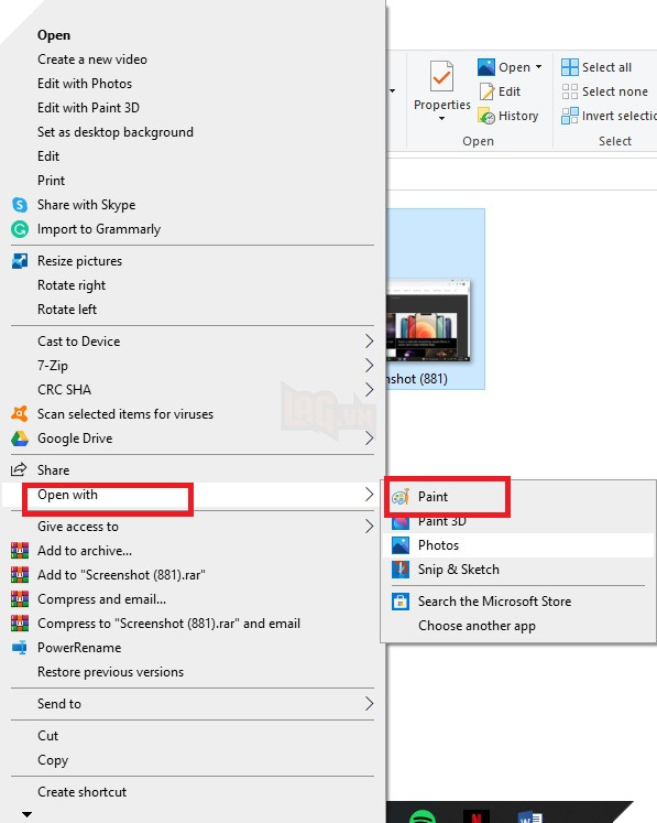 Cách lưu ảnh chụp màn hình dưới dạng PDF trên máy tính Windows 10 3