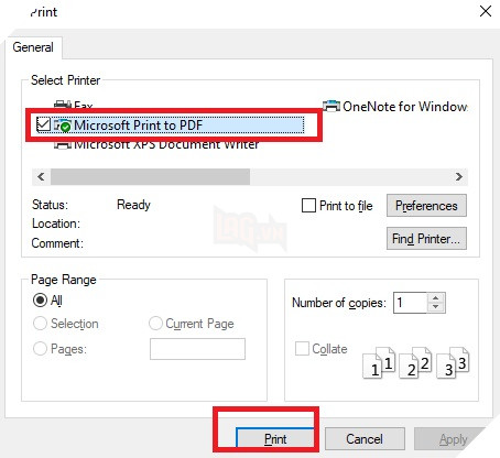 Cách lưu ảnh chụp màn hình dưới dạng PDF trên máy tính Windows 10 4