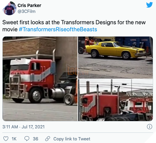 Những hình ảnh mới nhất về Optimus và Bumblebee trong Transformer 7 3