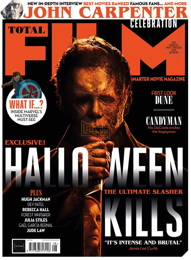 Nhà sản xuất hé lộ chiếc mặt nạ mới của tên sát nhân trong Halloween Kills 3