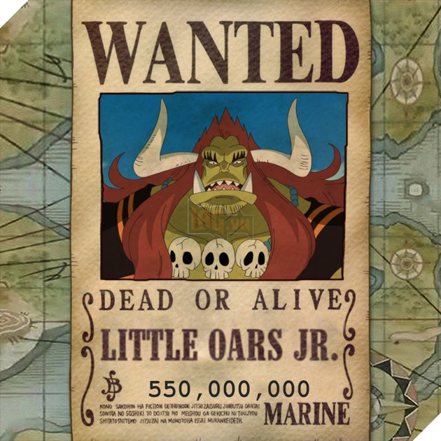 tiền truy nã trong one piece