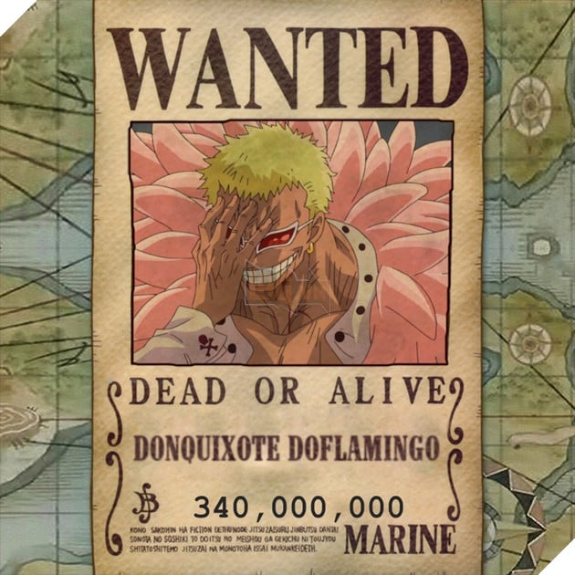 tiền truy nã doflamingo