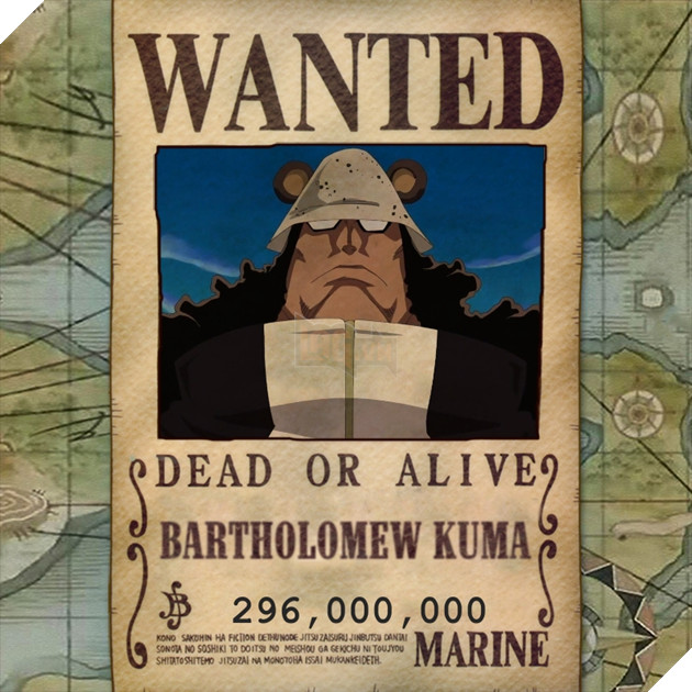 tiền truy nã kuma