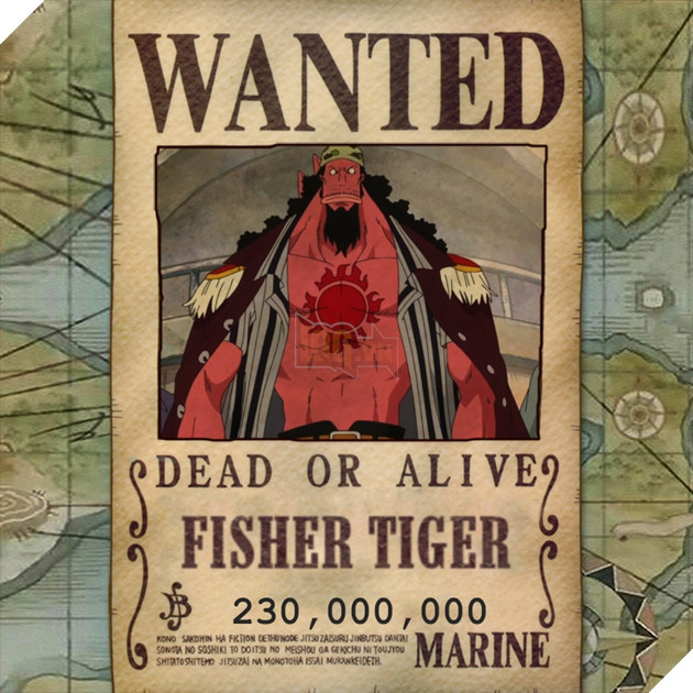 danh sách tiền truy nã one piece