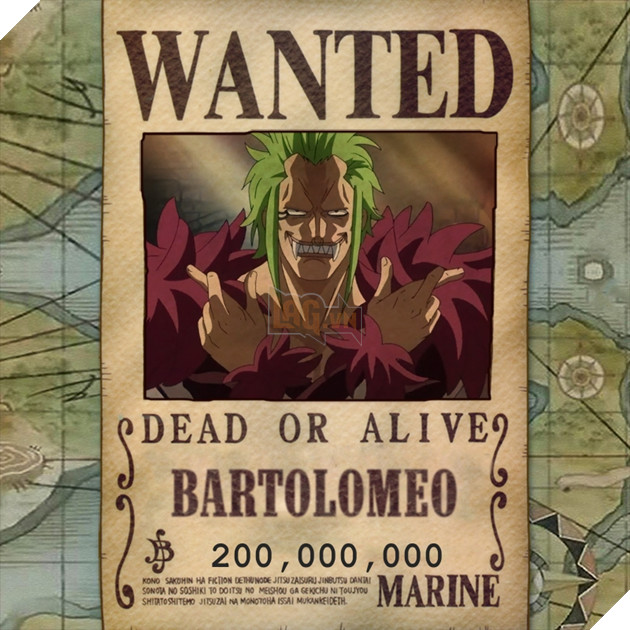 tiền truy nã bartolomeo