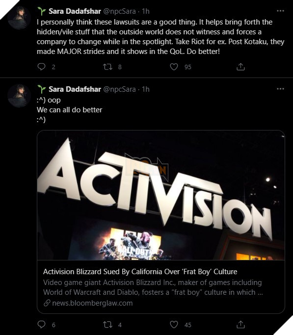 Activision Blizzard bị kiện vì văn hóa phân biệt giới tính, nhân viên của Riot Games lên tiếng 3