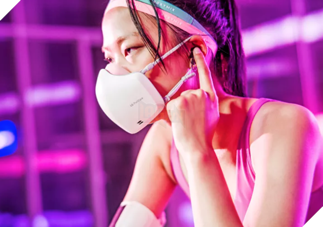 Khẩu trang của LG được tích hợp thêm micrô và loa trước khi ra mắt vào tháng tới 5
