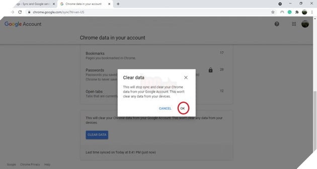 Hướng dẫn: Cách khôi phục mật khẩu đã xóa trong Google Chrome 6