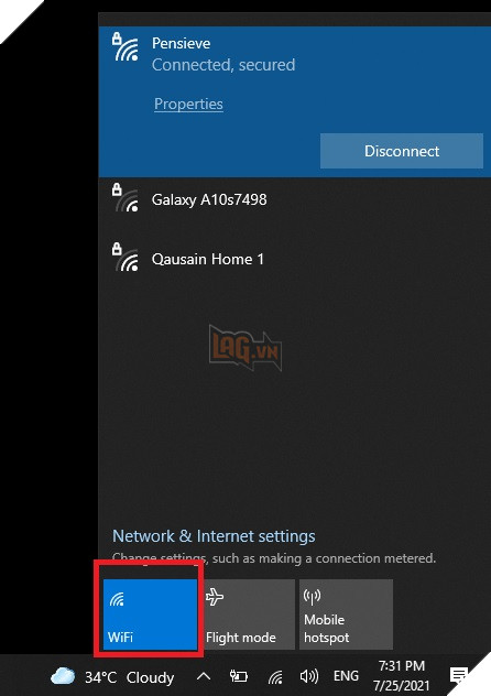 Hướng dẫn: Bỏ túi vài phương pháp kết nối mạng Wi-Fi trên Windows 10 5