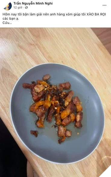 Nữ MC Minh Nghi bất ngờ cầu cứu cư dân mạng vì sản phẩm của anh hàng xóm 