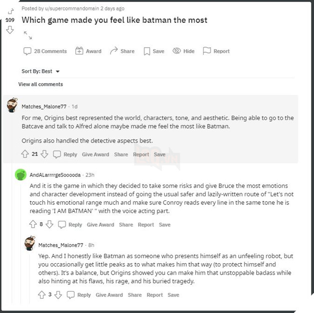 Ở nhà tránh dịch, game thủ tranh luận về Batman qua các bản game Arkham 3