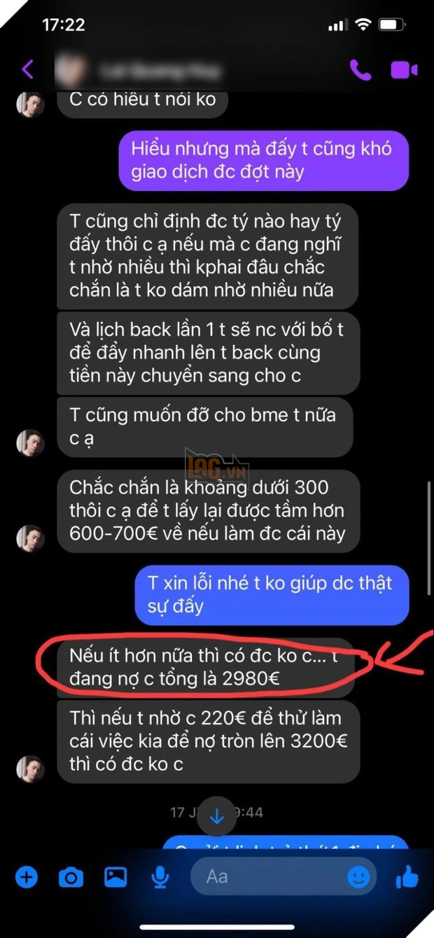 Em vợ của một nam rapper nổi tiếng bất ngờ bị tố vay tiền cá độ game lên đến hàng tỷ đồng 2