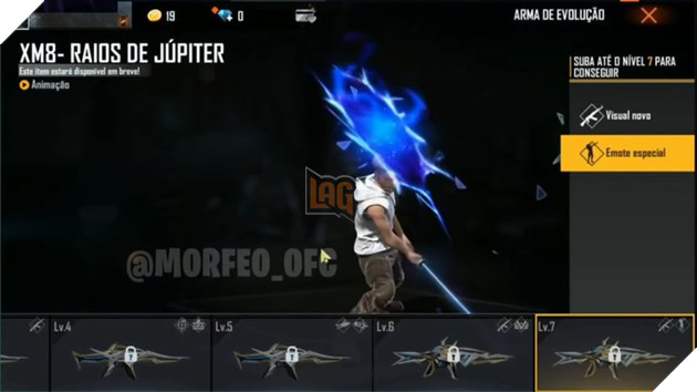 Free Fire Evolutio: Skin tiến hoá tiếp theo sẽ là XM8 Destiny Guardian 7