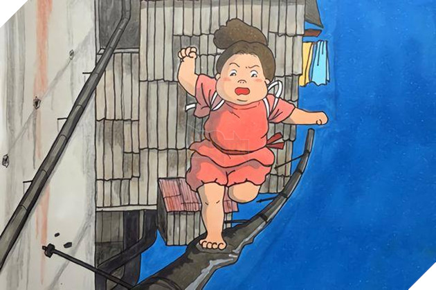 fanart hoạt hình ghibli