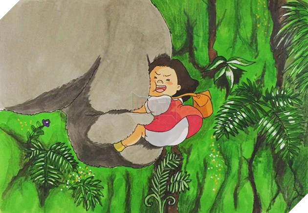 fanart hoạt hình ghibli