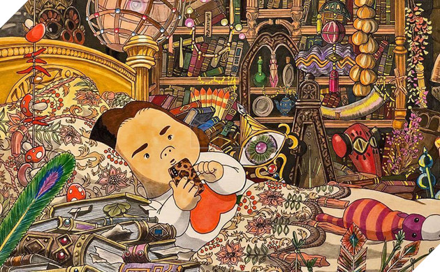 fanart hoạt hình ghibli