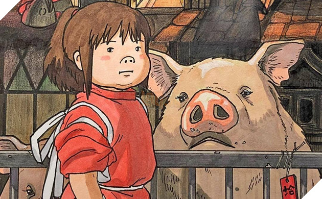 fanart hoạt hình ghibli