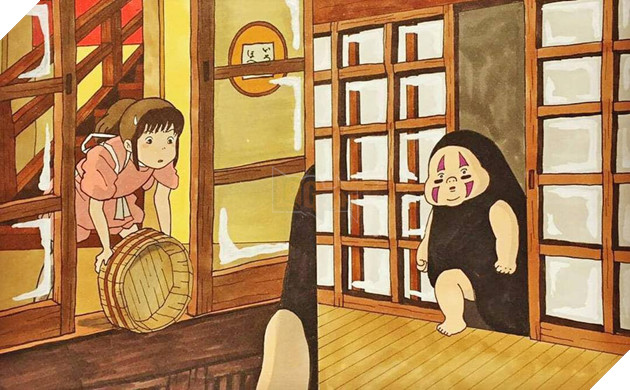 fanart hoạt hình ghibli